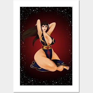 chun-li Posters and Art